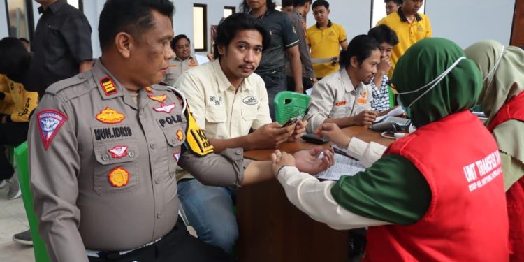 Polres Selayar Gelar Donor Darah Dalam Rangka HUT Intelkam ke-80
