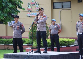 Kapolres Maros Atensi Jajaran Pedomani Aturan Baru KUHAP dan KUHP