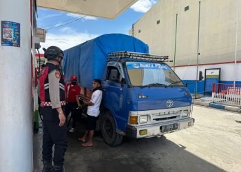 Cegah Penyalahgunaan BBM Bersubsidi, Perintis Presisi Polres Toraja Utara Kembali Gelar Patroli di Sejumlah SPBU