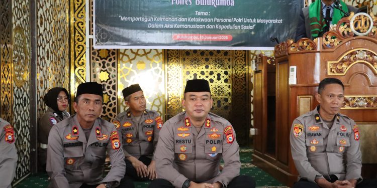 Polres Bulukumba Gelar Peringatan Isra Mi’raj Nabi Muhammad SAW