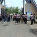 Personel Polres Wajo Pengamanan Pembukaan Akses Bendungan Paselloreng dan Gilireng