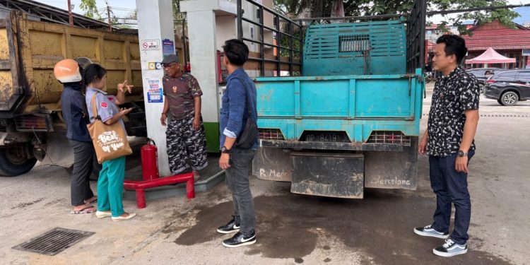 Cegah Pelangsir BBM, Satuan Reskrim Polres Toraja Utara Gencar Pantau Sejumlah SPBU