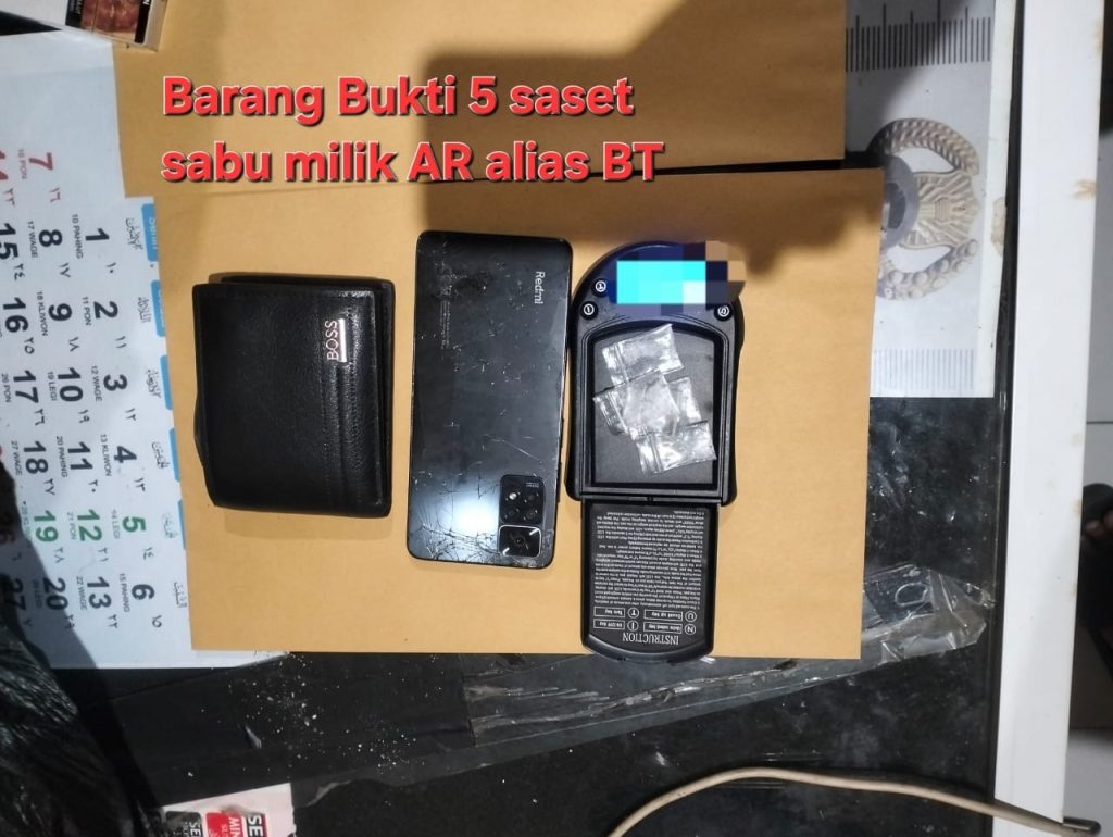 Dalam Sehari, Satres Narkoba Polres Bulukumba Tangkap 2 Pelaku Peredaran Sabu
