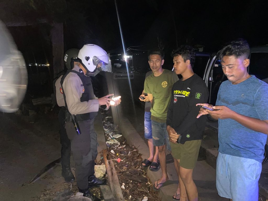 Awal Tahun, Sat Samapta Polres Selayar Perkuat Patroli Dialogis Cegah Gangguan Kamtibmas