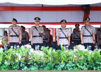 Kapolrestabes Makassar Hadiri Upacara Pembukaan Pendidikan Pembentukan Bintara