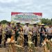 Dukung Swasembada Pangan Nasional, Kapolres Wajo Panen Jagung Serentak Kuartal I