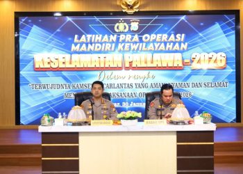 Pimpin Lat Pra Ops Keselamatan Pallawa, Kapolrestabes Makassar: Laksanakan Tugas Dengan Profesional
