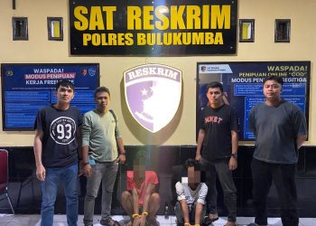 Tim Resmob Polres Bulukumba Ungkap Kasus Curanmor, Dua Terduga Pelaku Diamankan