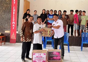 Momentum Hari Jadi Intelijen Polri Ke-80, Sat Intelkam Polres Torut Gelar Baksos di Panti Asuhan
