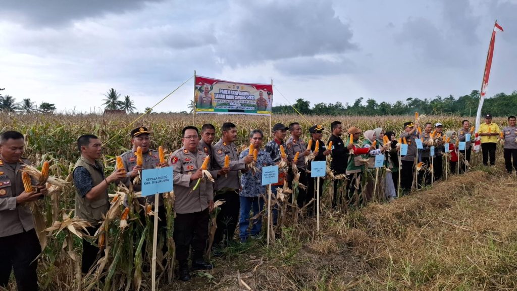 Waka Polres Bulukumba Hadiri Panen Raya Jagung Serentak Kuartal I Tahun 2026