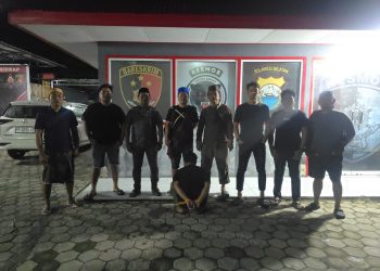Unit Resmob Sat Reskrim Polres Sidrap Amankan Pelaku Kekerasan Terhadap Perempuan