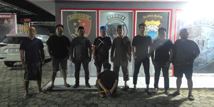 Unit Resmob Sat Reskrim Polres Sidrap Amankan Pelaku Kekerasan Terhadap Perempuan