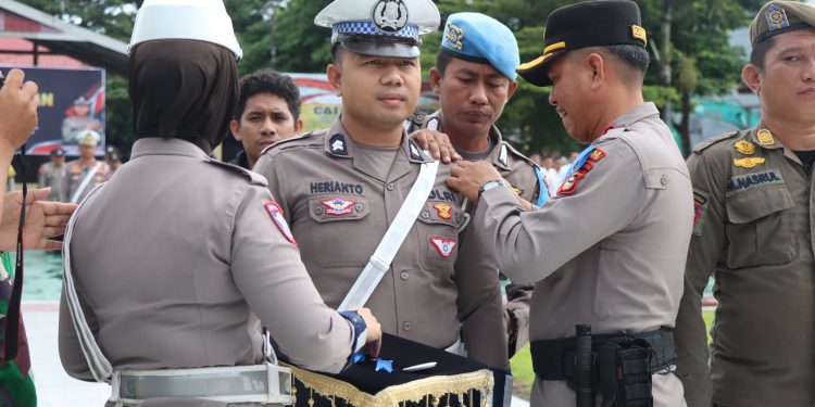 Polres Jeneponto Laksanakan Apel Gelar Pasukan Operasi Keselamatan Pallawa 2026