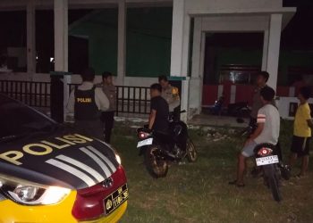 Sabhara Polres Selayar Berhasil Bubarkan Kelompok Remaja yang Hendak Tawuran