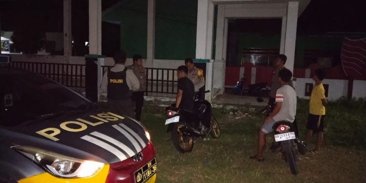 Sabhara Polres Selayar Berhasil Bubarkan Kelompok Remaja yang Hendak Tawuran
