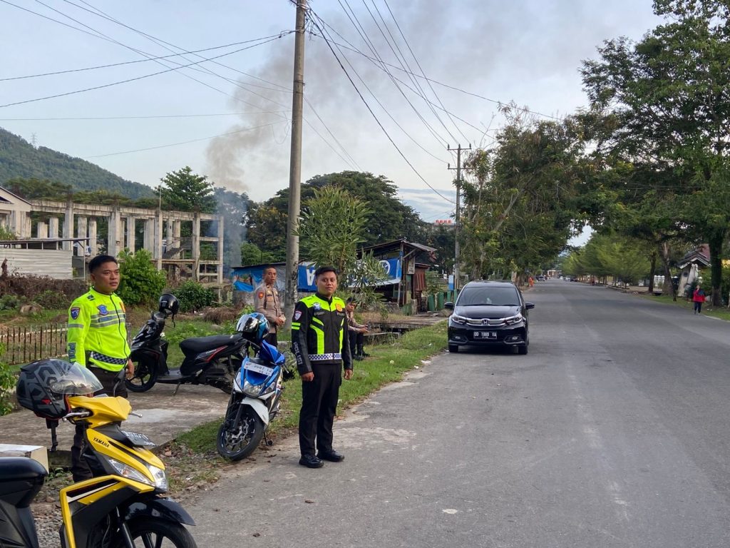 Personel Satlantas Polres Palopo Gelar Patroli dan Penertiban Balap Liar