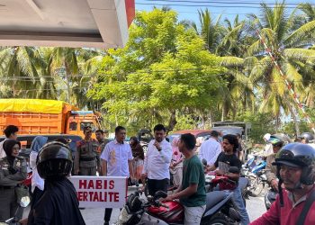Sat Intelkam dan Reskrim Polres Selayar Dalami Penyebab BBM Langka di SPBU