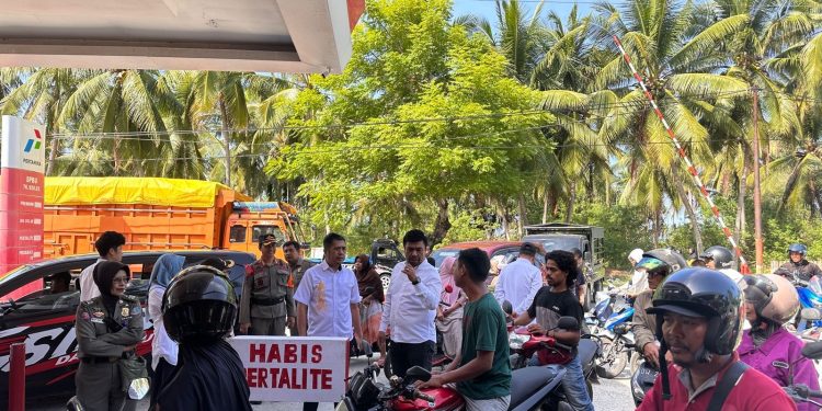 Sat Intelkam dan Reskrim Polres Selayar Dalami Penyebab BBM Langka di SPBU