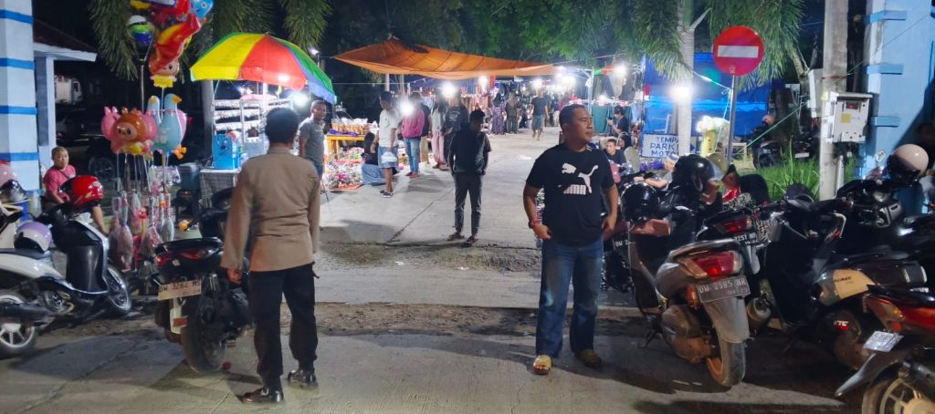 Kapolsek Tempe Tegaskan Komitmen Ciptakan Rasa Aman Melalui Patroli Biru