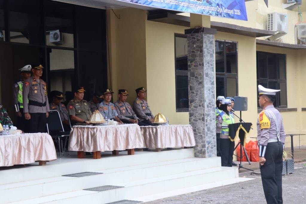 Operasi Keselamatan Pallawa 2026 Dimulai, Polres Soppeng Laksanakan Apel Gelar Pasukan