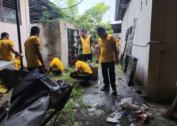 Personel Polres Pinrang Gelar Korvei Usai Apel Pagi