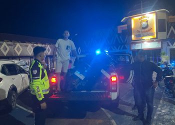 Satlantas Polres Soppeng Tindak Tegas Pelaku Balap Liar di Salokaraja, 8 Motor Diamankan