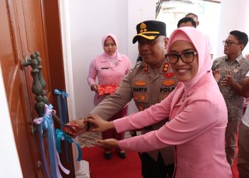 Kapolres Jeneponto Hadiri Groundbreaking SPPG Polri dan Peresmian Gudang Ketahanan Pangan