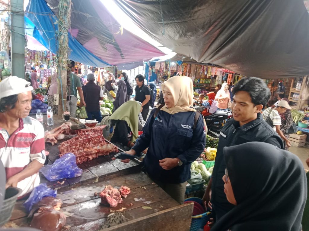 Satgas Pangan Polres Luwu Sidak Pasar Sentral Belopa, Pastikan Harga Stabil Selama Ramadan