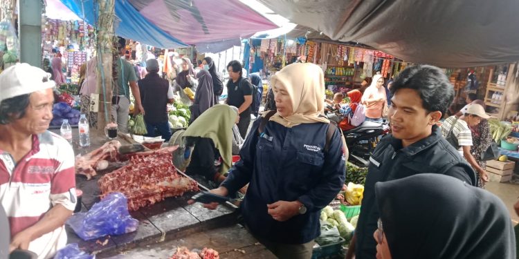 Satgas Pangan Polres Luwu Sidak Pasar Sentral Belopa, Pastikan Harga Stabil Selama Ramadan