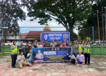 Dukung Program Polantas Mappatabe, Kanit Regident Polres Palopo Buka Turnamen Tennis Lapangan