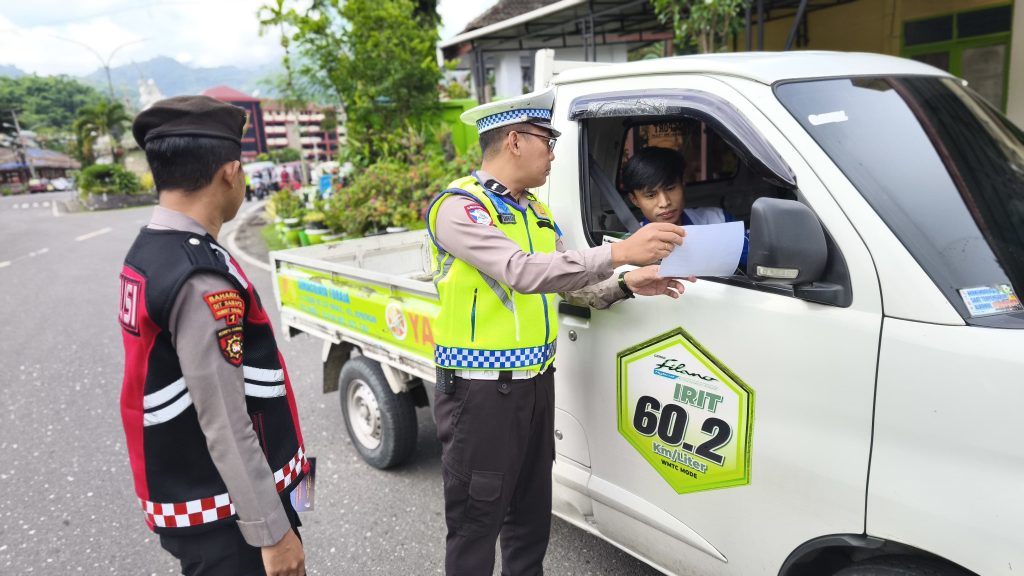 Melalui Ops Keselamatan Pallawa 2026, Satlantas Polres Tana Toraja Ajak Pengendara Tertib dan Utamakan Keselamatan
