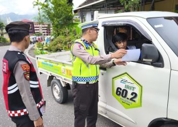 Melalui Ops Keselamatan Pallawa 2026, Satlantas Polres Tana Toraja Ajak Pengendara Tertib dan Utamakan Keselamatan