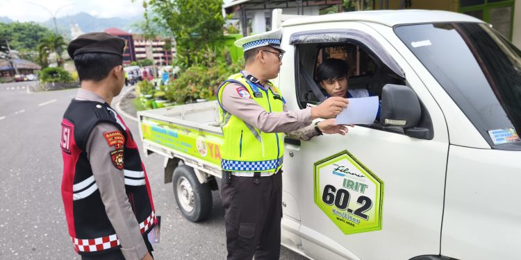 Melalui Ops Keselamatan Pallawa 2026, Satlantas Polres Tana Toraja Ajak Pengendara Tertib dan Utamakan Keselamatan