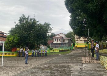Sat Lantas Polres Soppeng Jadi Pembina Upacara dan Sosialisasikan Operasi Keselamatan 2026 di SMKN 4