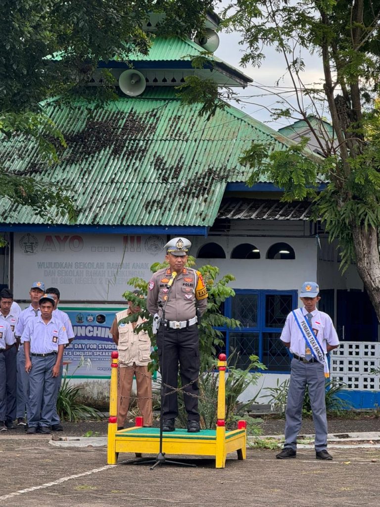 Kasat Lantas Polres Parepare Goes To School di Hari ke-8 Ops Keselamatan Pallawa 2026
