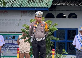 Kasat Lantas Polres Parepare Goes To School di Hari ke-8 Ops Keselamatan Pallawa 2026