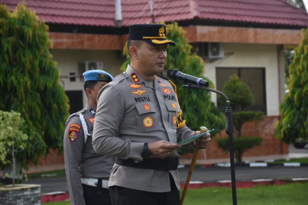 Bangun Sinergitas Kamtibmas, Kapolres Bulukumba Gelar Apel dengan Komunitas Ojol