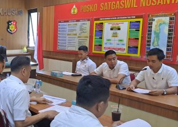 Resmob Polres Selayar Amankan 4 Terduga Pelaku Penganiayaan Pelajar di Gusung