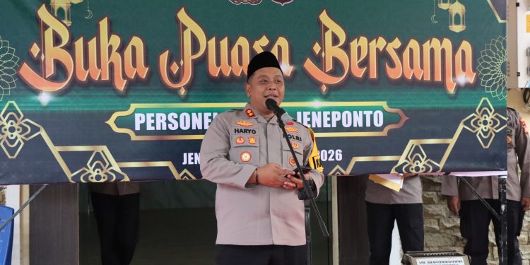 Jalin Silaturahmi di Bulan Ramadhan, Polres Jeneponto Gelar Buka Puasa Bersama