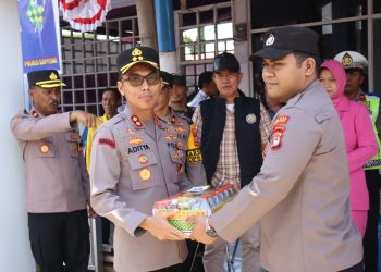Kapolres Soppeng Bersama Forkopimda Cek Pos Pengamanan Ops Ketupat 2026