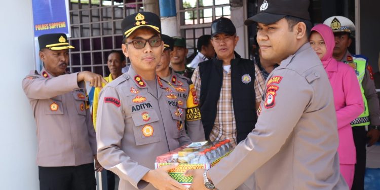 Kapolres Soppeng Bersama Forkopimda Cek Pos Pengamanan Ops Ketupat 2026