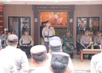 Kapolres Tana Toraja Turunkan 137 Personel Untuk Pam Malam Takbiran dan Shalat Idulfitri