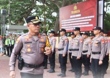 Kapolres Luwu Pimpin Apel Gelar Pasukan Ops Ketupat 2026, Siapkan 4 Posko Mudik Lebaran