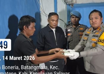 1 Kg Kokain Kembali Ditemukan di Pantai, Kapolres Selayar Ajak Warga Ikut Membantu dan Akan Beri Reward