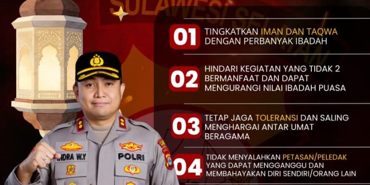 Kapolres Parepare Himbau Masyarakat Jaga Kamtibmas Selama Bulan Ramadhan