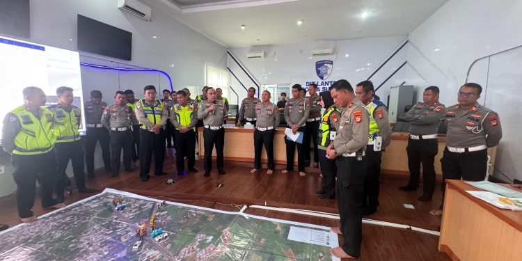 Dirlantas Polda Sulsel Pimpin TFG Persiapan Pengamanan Mudik dan Arus Balik Lebaran 2026