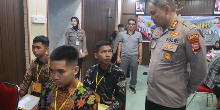 72 Peserta Ikuti Verifikasi Awal Casis Polri, Kapolres Parepare Tekankan Transparansi dan Anti Calo