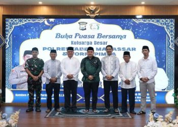 Kapolrestabes Makassar Gandeng Forkopimda Untuk Buka Puasa Bersama