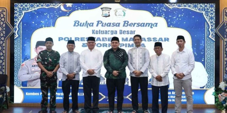 Kapolrestabes Makassar Gandeng Forkopimda Untuk Buka Puasa Bersama