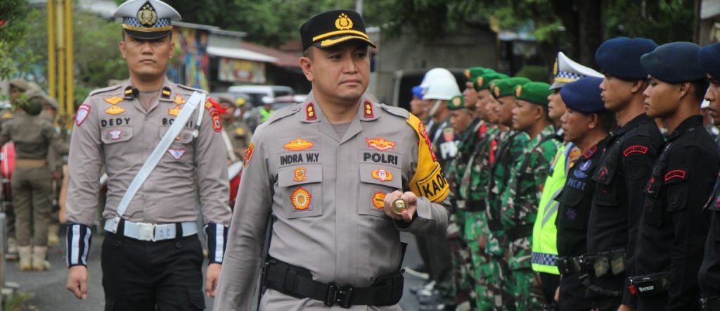 Pimpin Apel Gelar Pasukan, Kapolres Parepare Siapkan 150 Personel dan 6 Pos Ops Ketupat